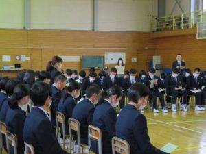 商業科集会 秋田県立大曲高等学校